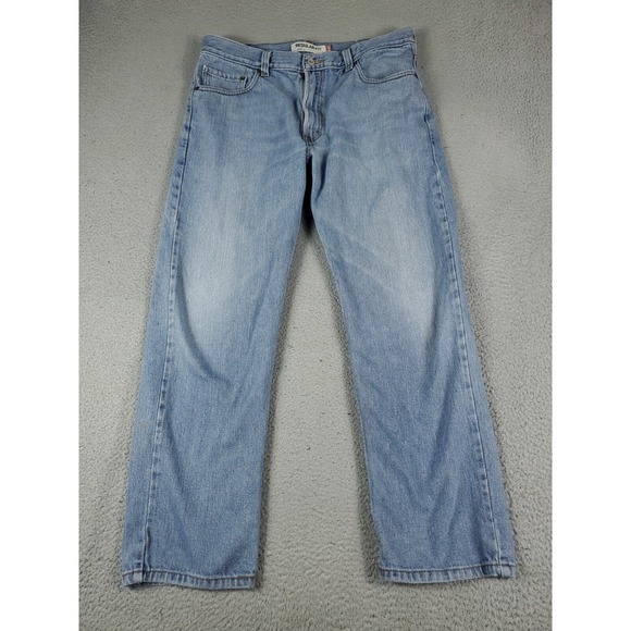 Levi's Other - Levis 505 Jeans Mens 36x30 Blue Casual Straight Leg Denim Pants *